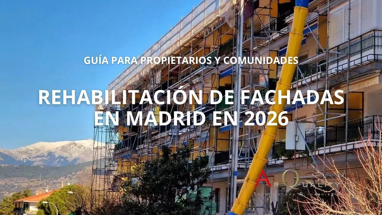 Rehabilitación de fachadas en Madrid